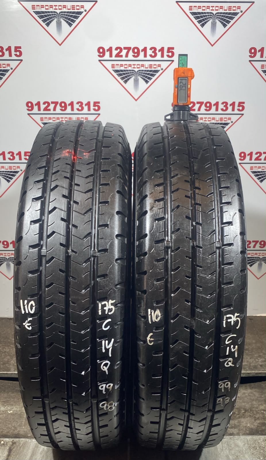 UNIROYAL  USADO  175/80 R14C 99/98 Q